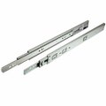 Gliderite Hardware 16 in. Side Mount Hydraulic Soft Close 100 lb. Full Extension Drawer Slide - 1675, 10PK 1675-10